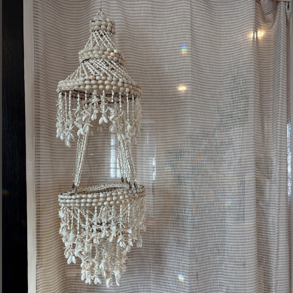 Vintage Shell Plant Hanger